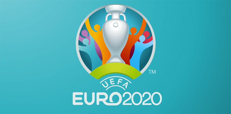 Logo van het EK 2020
